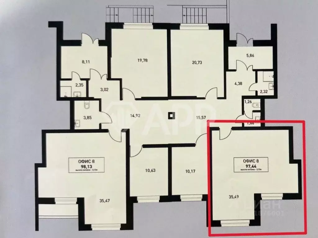 Торговая площадь в Краснодарский край, Краснодар Догма Парк мкр, ул. ... - Фото 2