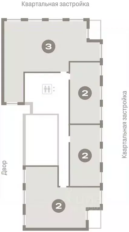 3-к кв. Омская область, Омск  (132.59 м) - Фото 1