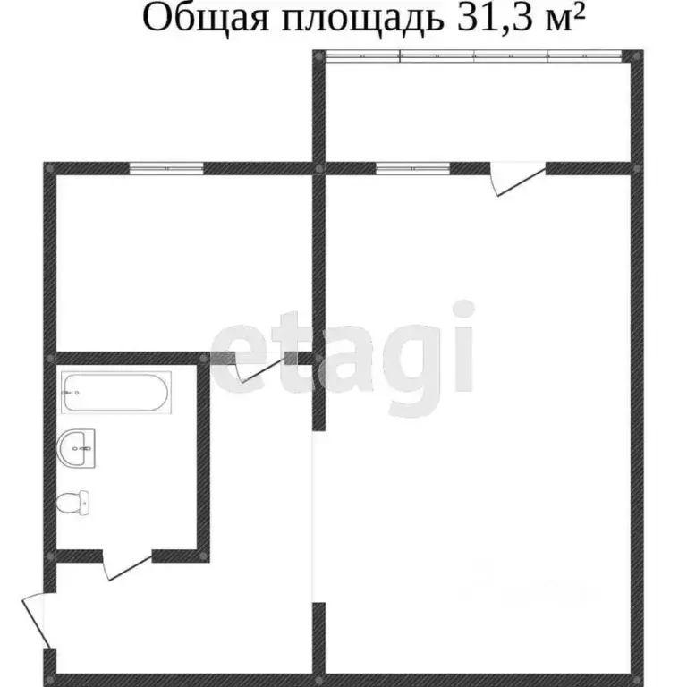 1-к кв. Новосибирская область, Новосибирск Северо-Чемской жилмассив, ... - Фото 1