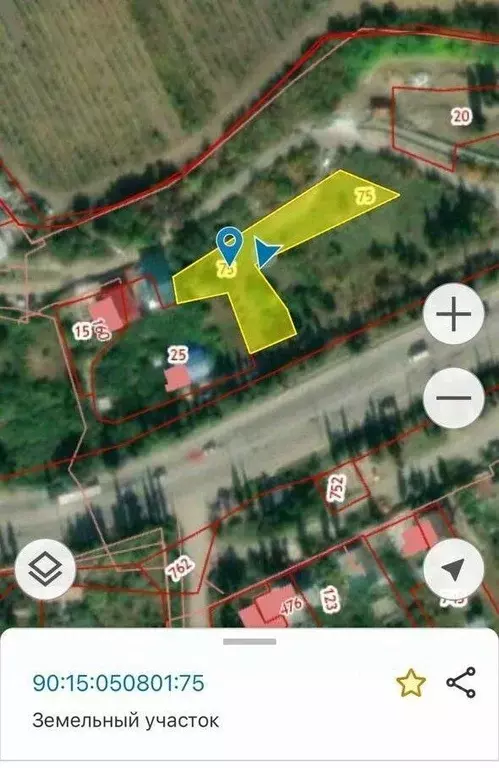 Участок в Крым, Алушта муниципальный округ, с. Пушкино ул. Весенняя, 1 ... - Фото 1