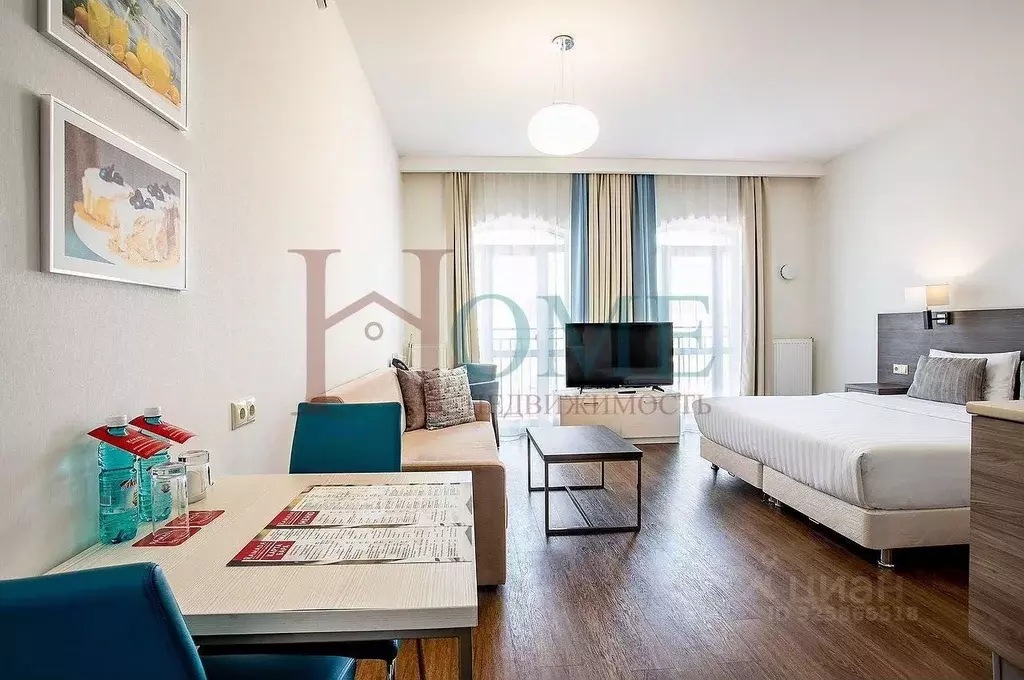 Студия Новосибирская область, Новосибирск ул. Победы, 55 (34.0 м) - Фото 2