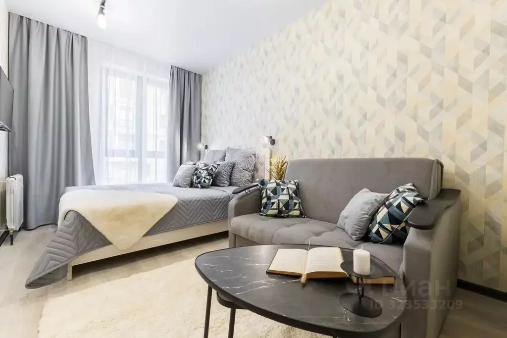 1-к кв. Татарстан, Казань ул. Волкова, 12 (35.0 м) - Фото 2