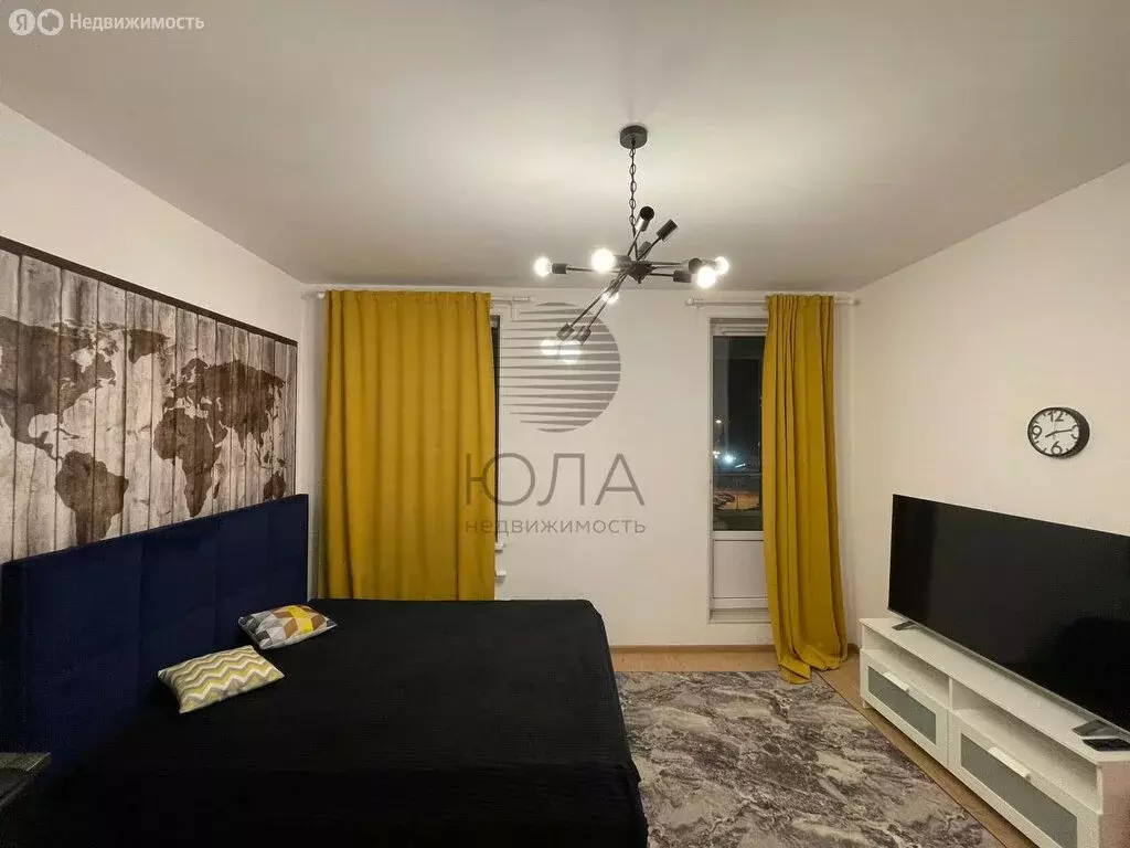 Квартира-студия: Кудрово, проспект Строителей, 20 (23.7 м) - Фото 1