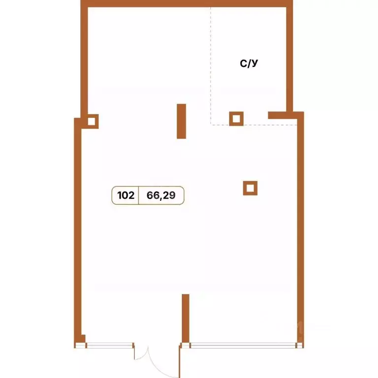 Помещение свободного назначения в Курганская область, Курган Солнечный ... - Фото 1