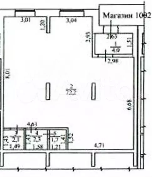 Продам помещение свободного назначения, 82.3 м - Фото 0