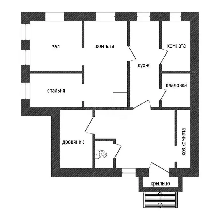 Дом в деревня Иссад, Старосельская улица (149.1 м) - Фото 1