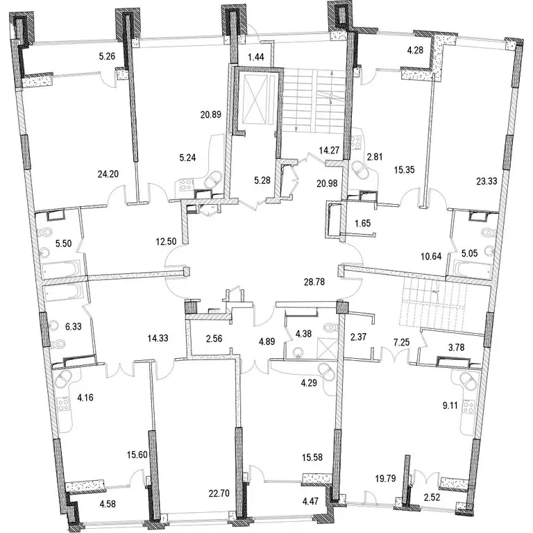 2-к кв. Москва ул. Маршала Рыбалко, 2к9 (72.6 м) - Фото 1