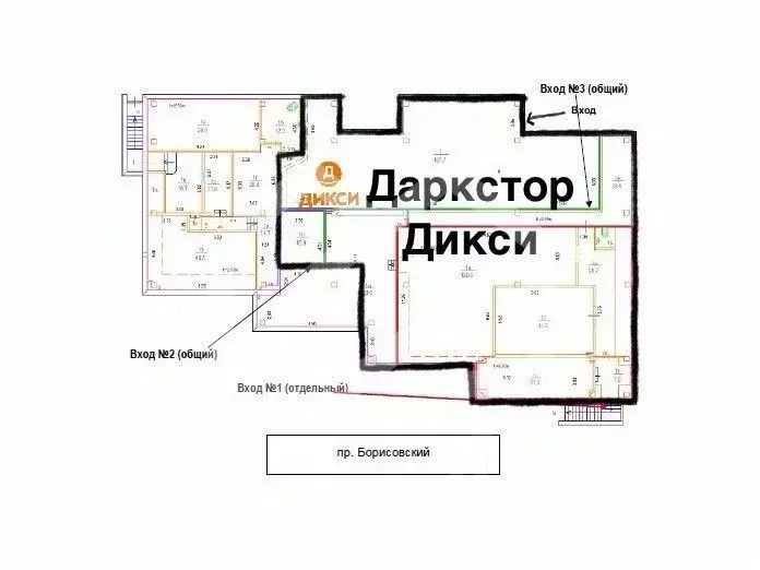Помещение свободного назначения в Москва Борисовский проезд, 15к1с2 ... - Фото 2