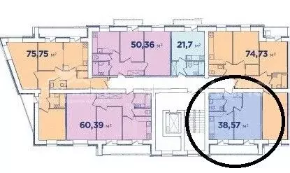 1-к кв. Архангельская область, Северодвинск Архангельское ш., 91 (35.1 ... - Фото 2