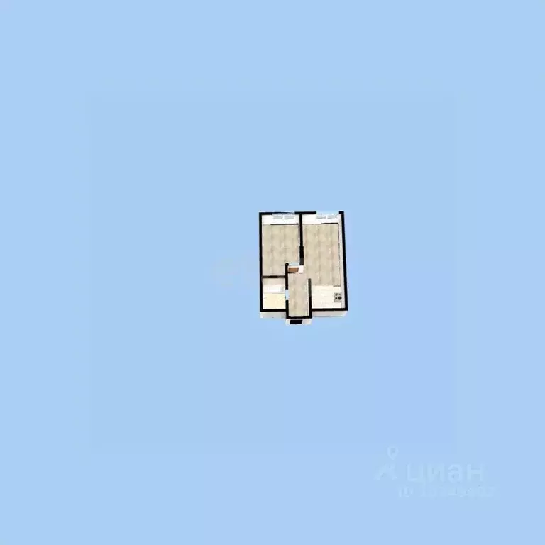 2-к кв. Башкортостан, Уфа Революционная ул., 39/3 (44.6 м) - Фото 2