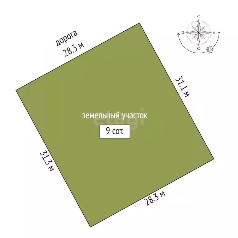 Участок в Костромская область, Судиславский район, Расловское с/пос, ... - Фото 2