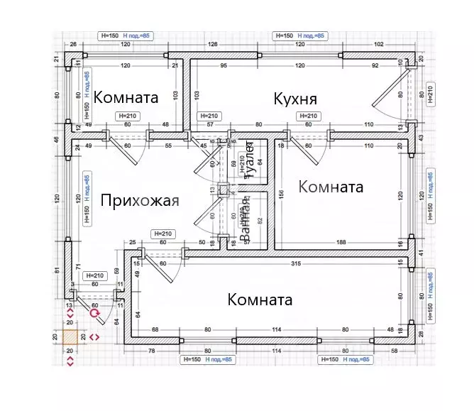 Дом в Краснодарский край, Темрюк Советская ул. (120 м) - Фото 1