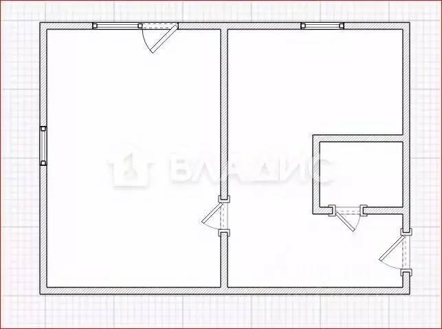 1-к кв. Пензенская область, Пенза ул. Бакунина, 30а (31.5 м) - Фото 2