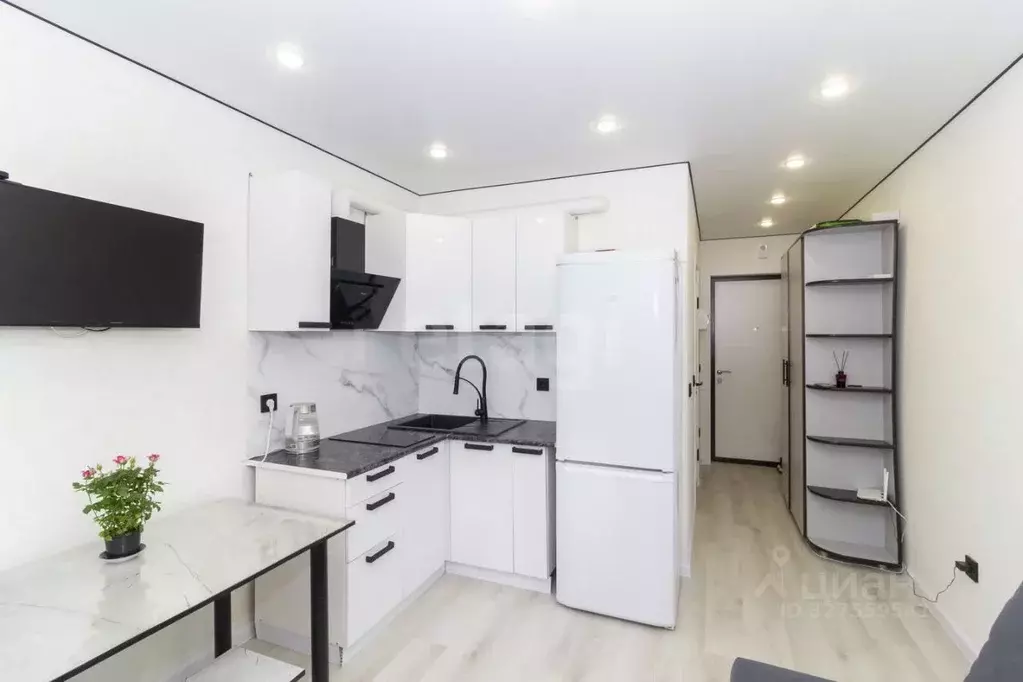 Студия Тюменская область, Тюмень ул. Новоселов, 113 (17.7 м) - Фото 1