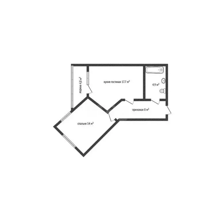 1-комнатная квартира: Краснодар, микрорайон 2-я Площадка, улица ... - Фото 1