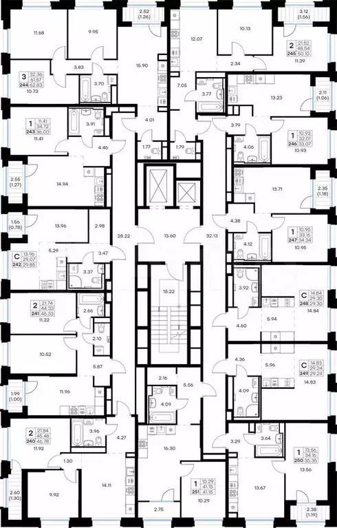 Квартира-студия, 29,9 м, 2/16 эт. - Фото 1