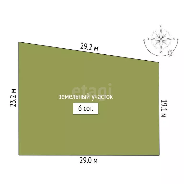 Участок в посёлок Пески, коттеджный посёлок Акватория (6 м) - Фото 1
