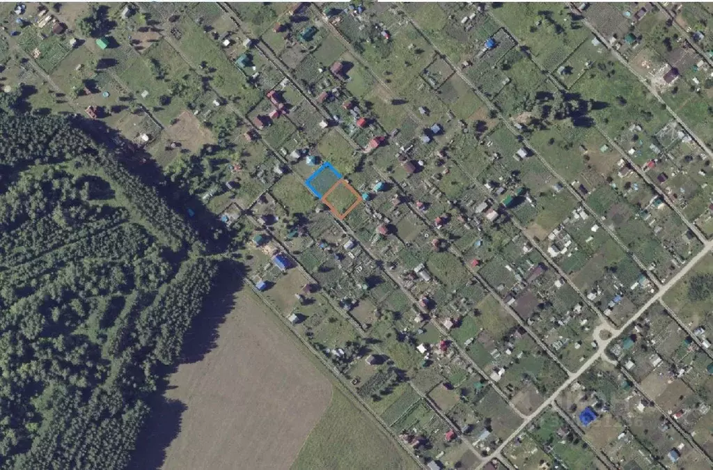 Участок в Новосибирская область, Бердск Росинка СНТ, ул. 19-я (5.04 ... - Фото 1