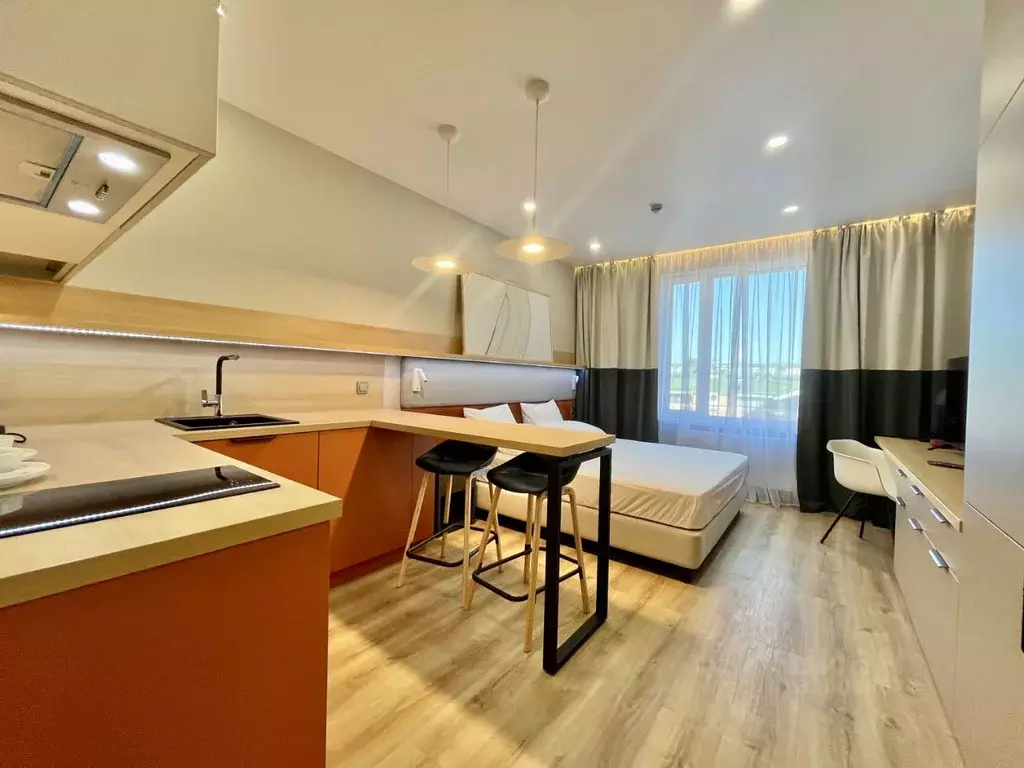 Студия Санкт-Петербург бул. Измайловский, 1к2 (28.0 м) - Фото 1