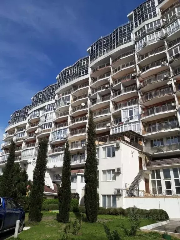 1-к кв. Крым, Алушта муниципальный округ, Партенит пгт ул. Прибрежная, ... - Фото 1