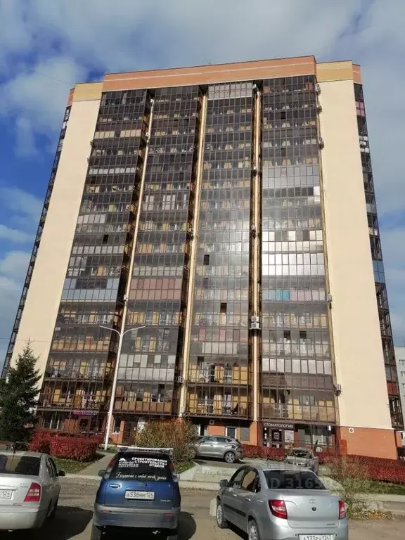 2-к кв. Красноярский край, Красноярск Новосибирская ул., 1А (65.0 м) - Фото 0