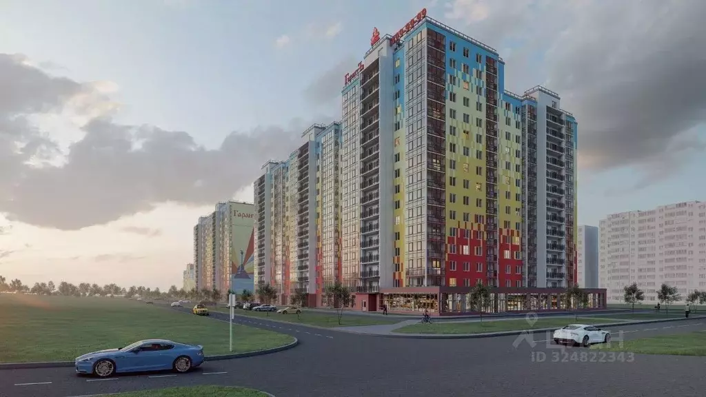 3-к кв. Ленинградская область, Всеволожск Южный мкр, ул. Крымская, 1 ... - Фото 2