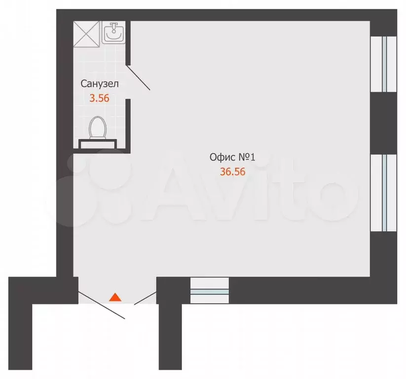 Продам помещение свободного назначения, 40 м - Фото 0