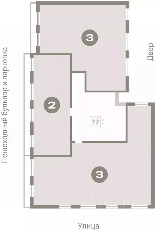 3-к кв. Новосибирская область, Новосибирск Аэропорт мкр,  (107.3 м) - Фото 1