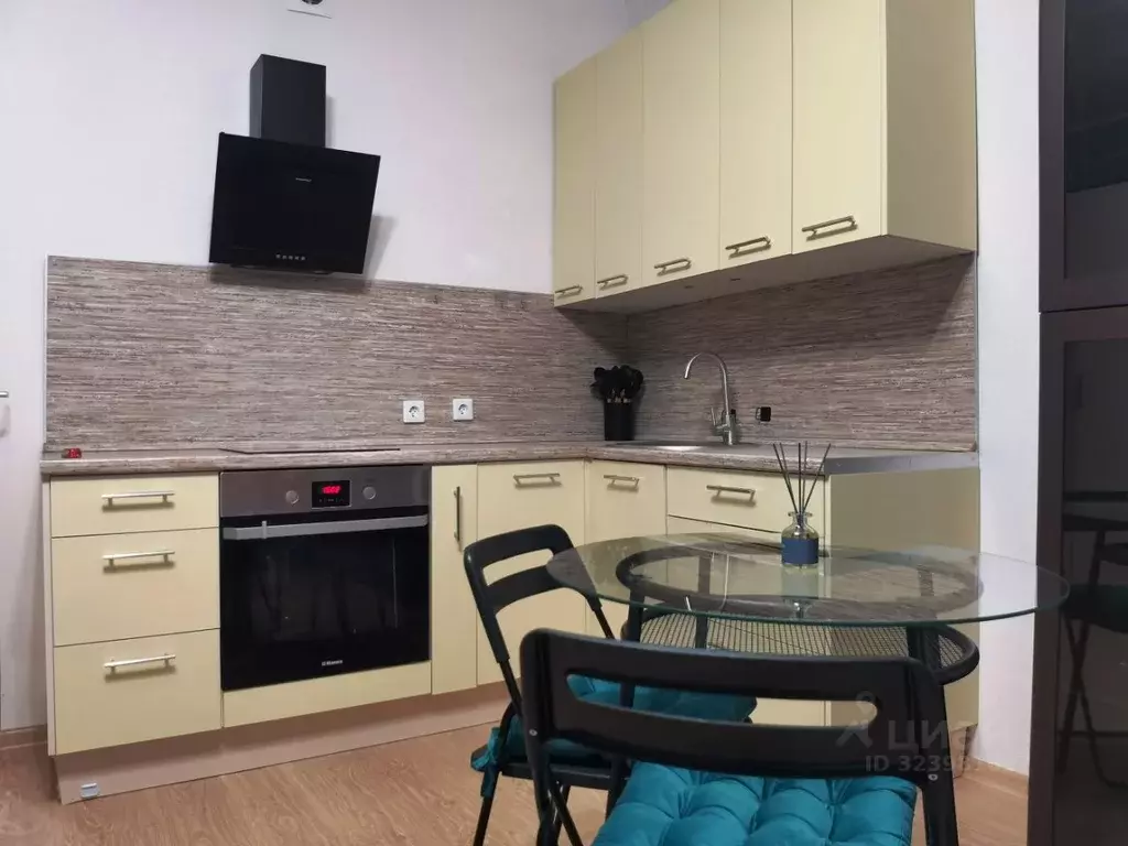 Студия Санкт-Петербург аллея Арцеуловская, 23к1 (24.3 м) - Фото 2