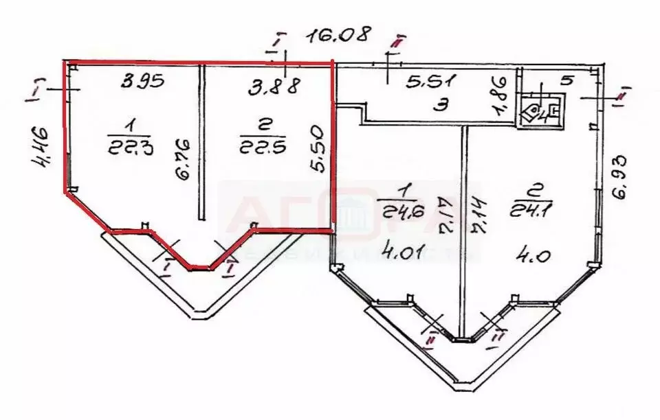 Торговая площадь (44.8 м) - Фото 2