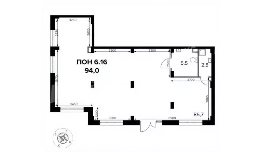Помещение свободного назначения в Московская область, Ленинский ... - Фото 2