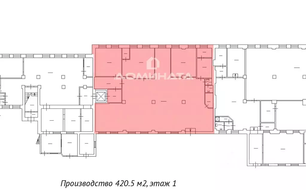 Производственное помещение в Санкт-Петербург ул. Швецова, 41 (421 м) - Фото 2
