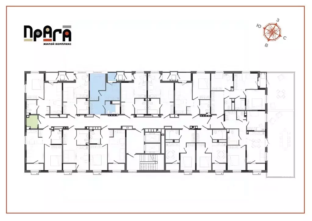 1-к кв. Удмуртия, Ижевск Комсомольская ул., 83 (31.53 м) - Фото 2