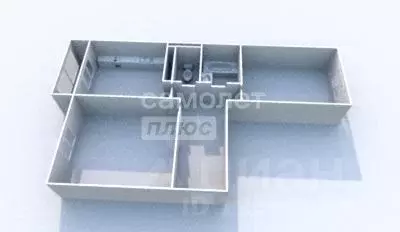 2-к кв. Московская область, Подольск городской округ, пос. Сосновый ... - Фото 2