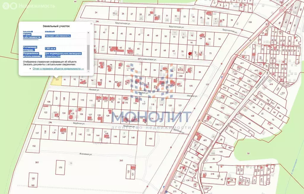 Участок в Чебоксары, Ивовая улица, 32 (14 м) - Фото 1