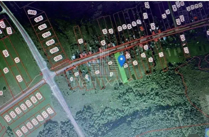 Участок в Владимирская область, Судогодский район, д. Загорье 20 (29.0 ... - Фото 2