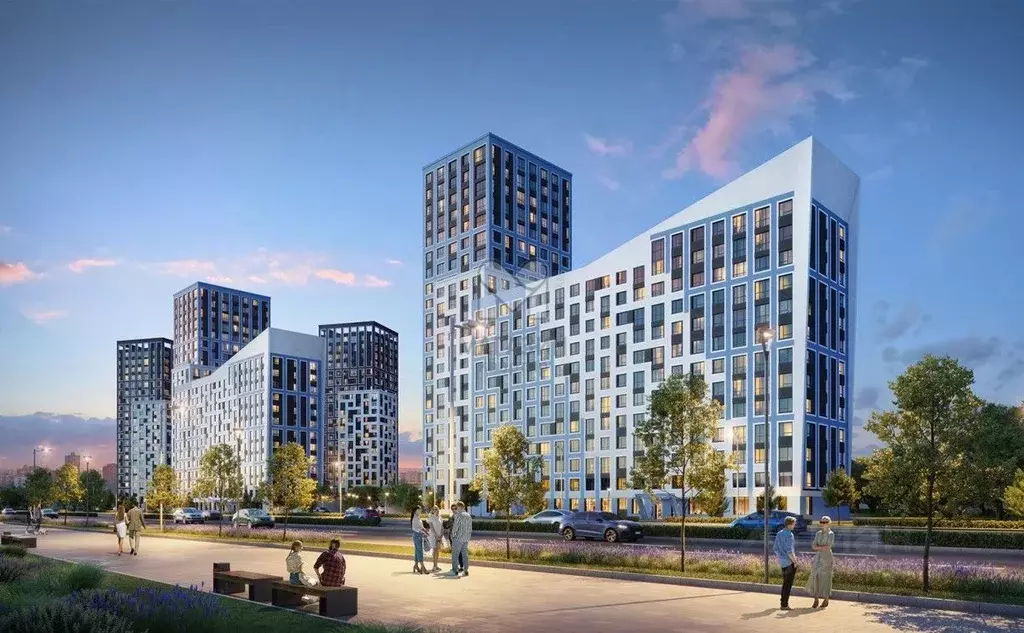 2-к кв. Санкт-Петербург просп. Маршала Блюхера, 3к2 (75.55 м) - Фото 0