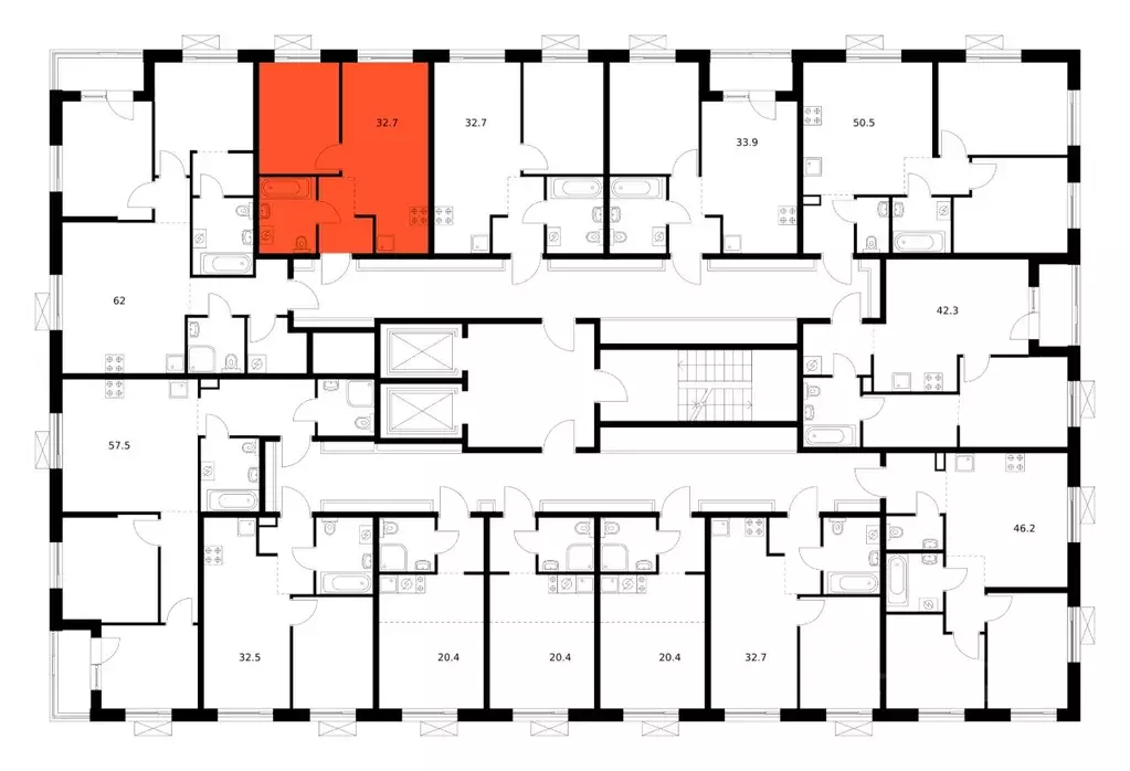 1-к кв. Сахалинская область, Южно-Сахалинск Уюн Парк жилой комплекс, ... - Фото 2