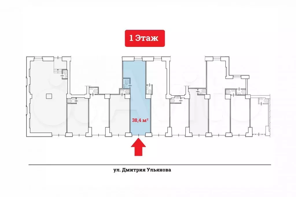 Продажа Торгового помещения - 38,4 м - Фото 0