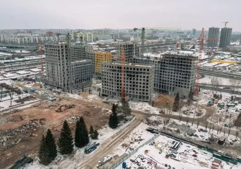 1-к. квартира, 33 м, 6/14 эт. - Фото 1