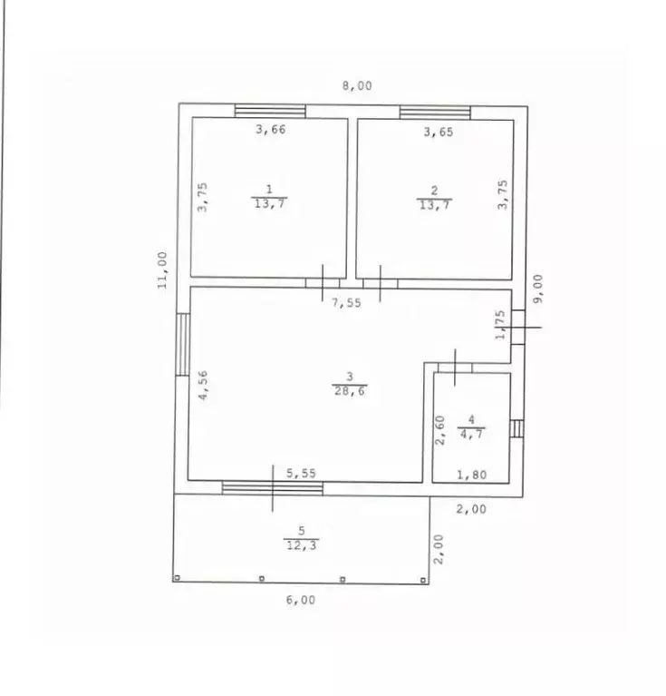 Дом в Крым, Симферопольский район, с. Доброе ул. Солнечная (73 м) - Фото 2