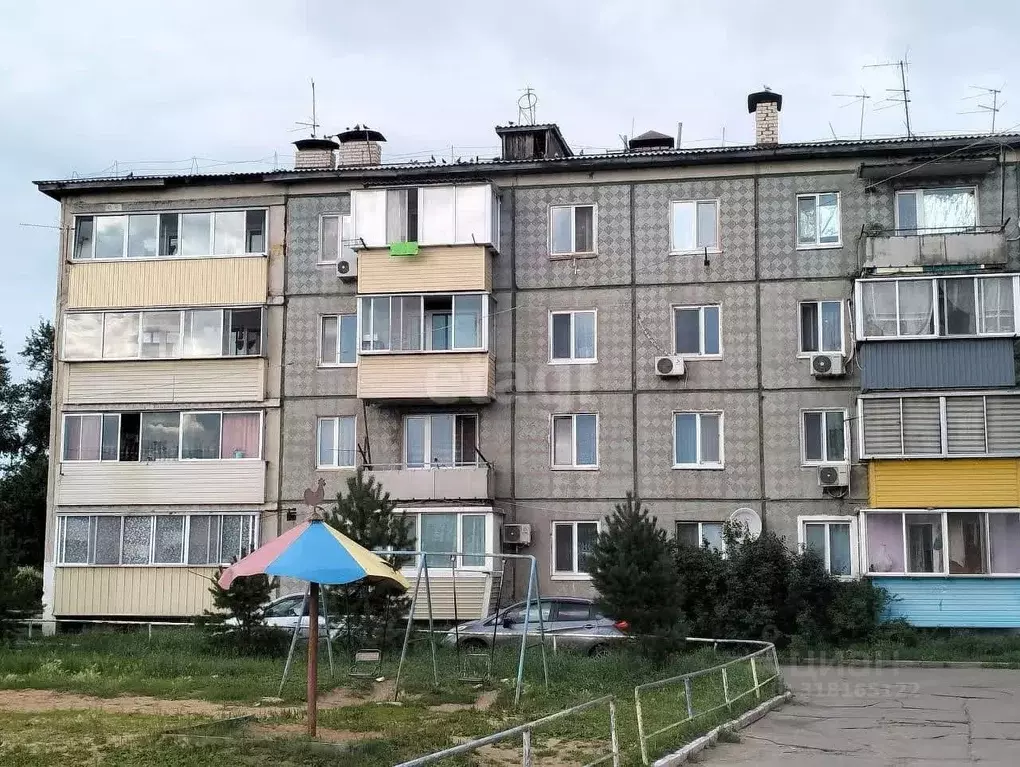 3-к кв. Амурская область, с. Тамбовка ул. Трудовая, 28 (61.6 м) - Фото 0