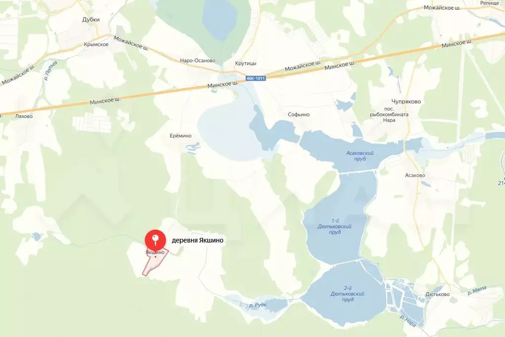 Дом в Московская область, Одинцовский городской округ, д. Якшино . - Фото 0