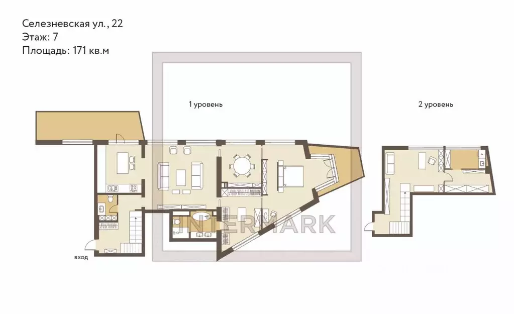 3-к кв. Москва Селезневская ул., 22 (171.0 м) - Фото 1
