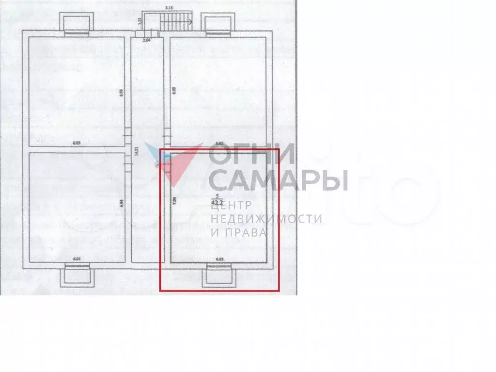 Продам помещение свободного назначения, 42.2 м - Фото 1