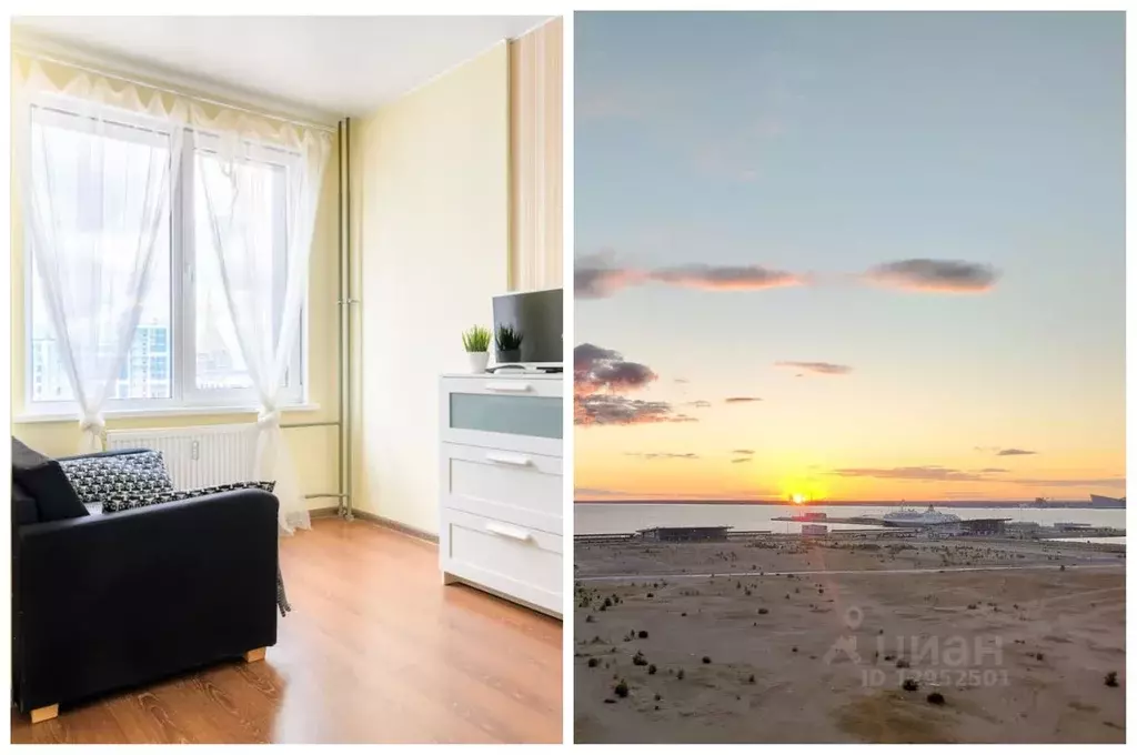 1-к кв. Санкт-Петербург бул. Вилькицкий, 6 (30.0 м) - Фото 0