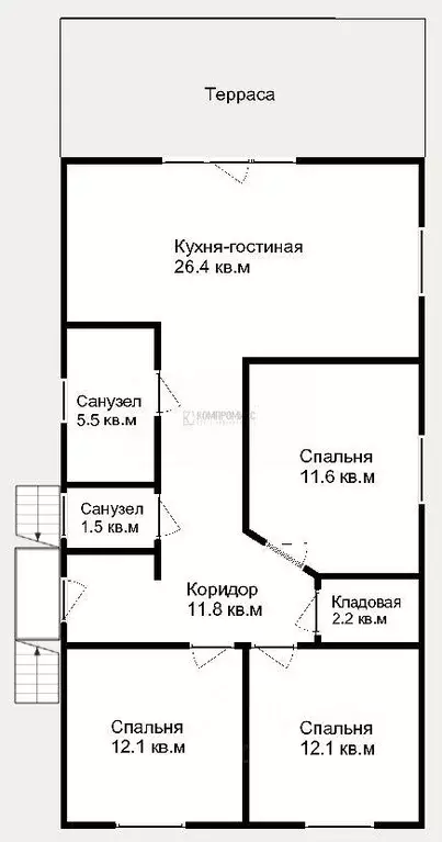 Дом, 83.2 м - Фото 0