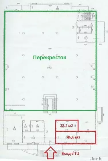 Торговая площадь в Московская область, Голицыно Одинцовский городской ... - Фото 1