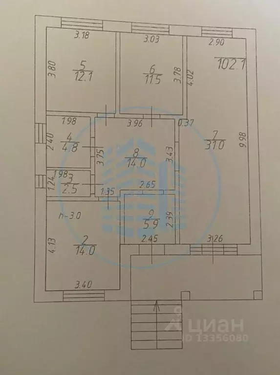 Дом в Ставропольский край, Ессентуки ул. Седова, 49А (129 м) - Фото 1