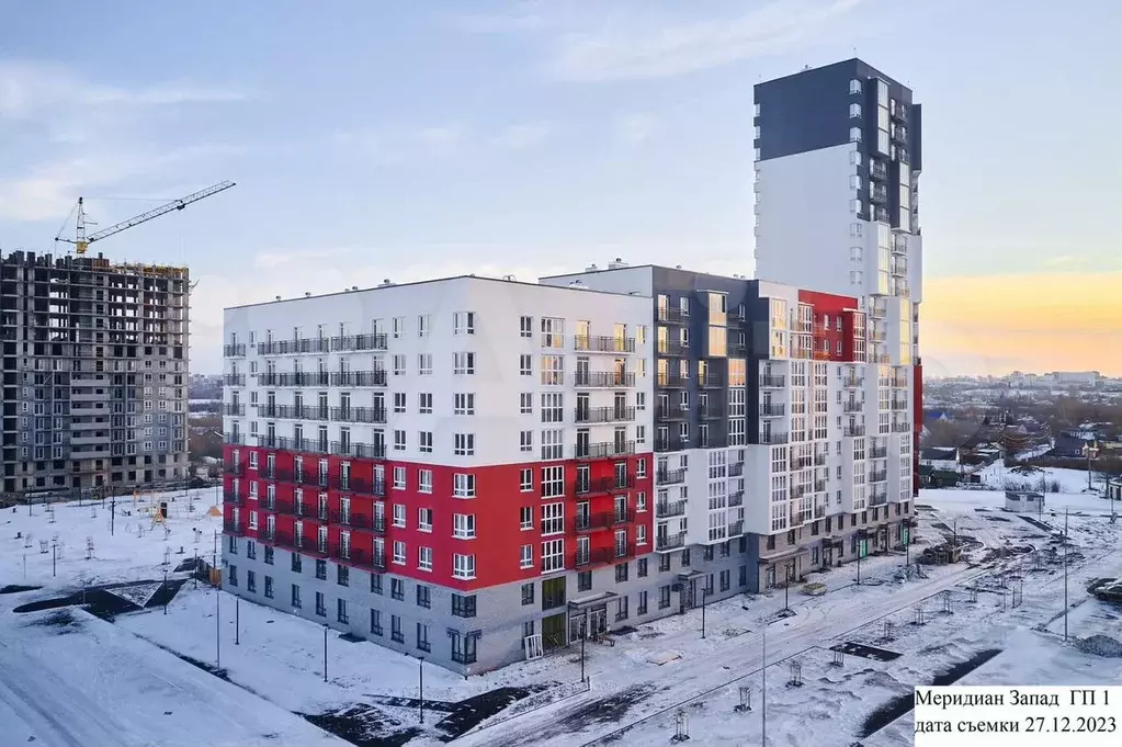 2-к. квартира, 57,3 м, 3/20 эт. - Фото 1